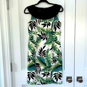 Tropical Print Sundress